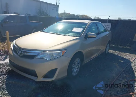 2012 Toyota Camry Le из США, поврежденный, VIN 4T1BF1FK4CU038023